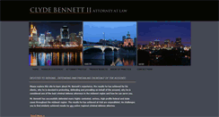 Desktop Screenshot of clydebennettthelaw.com